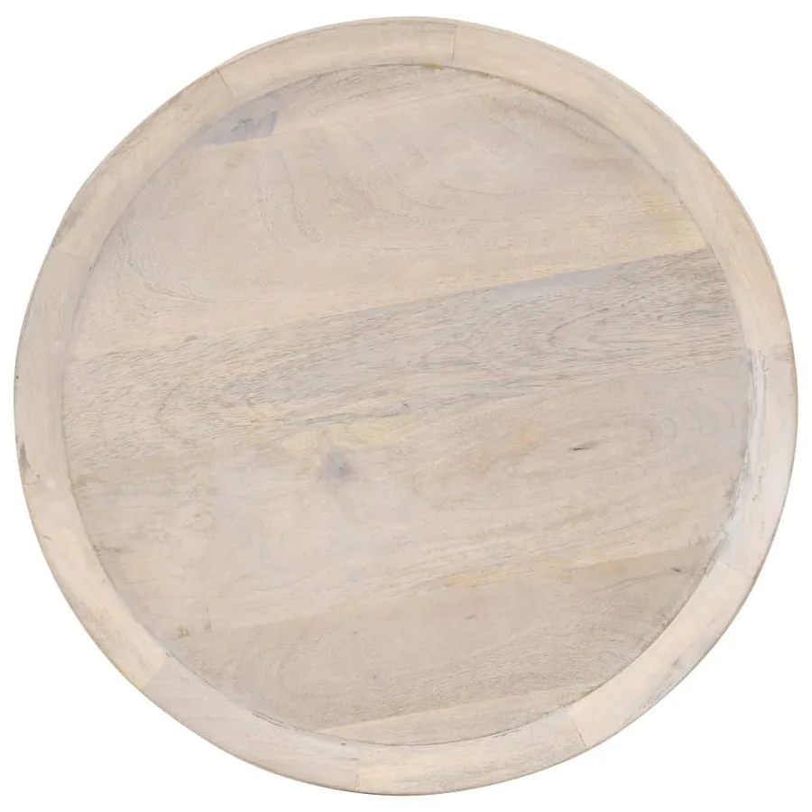 Table d'appoint Ø60x75 cm Bois de manguier massif - 2