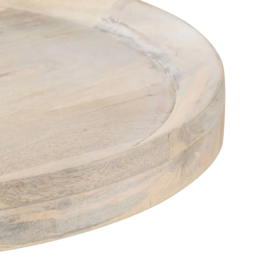 Table d'appoint Ø60x75 cm Bois de manguier massif - 3