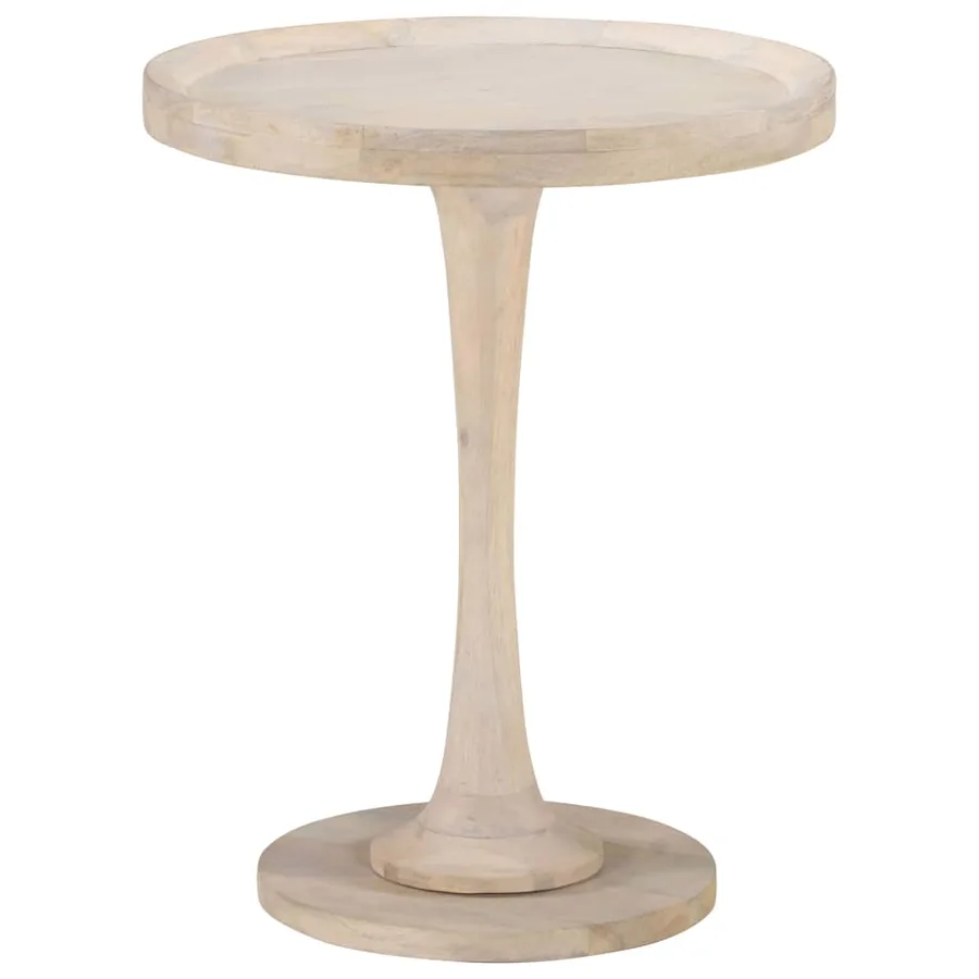 Table d'appoint Ø60x75 cm Bois de manguier massif - 6