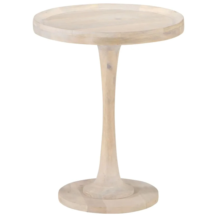Table d'appoint Ø60x75 cm Bois de manguier massif - 8