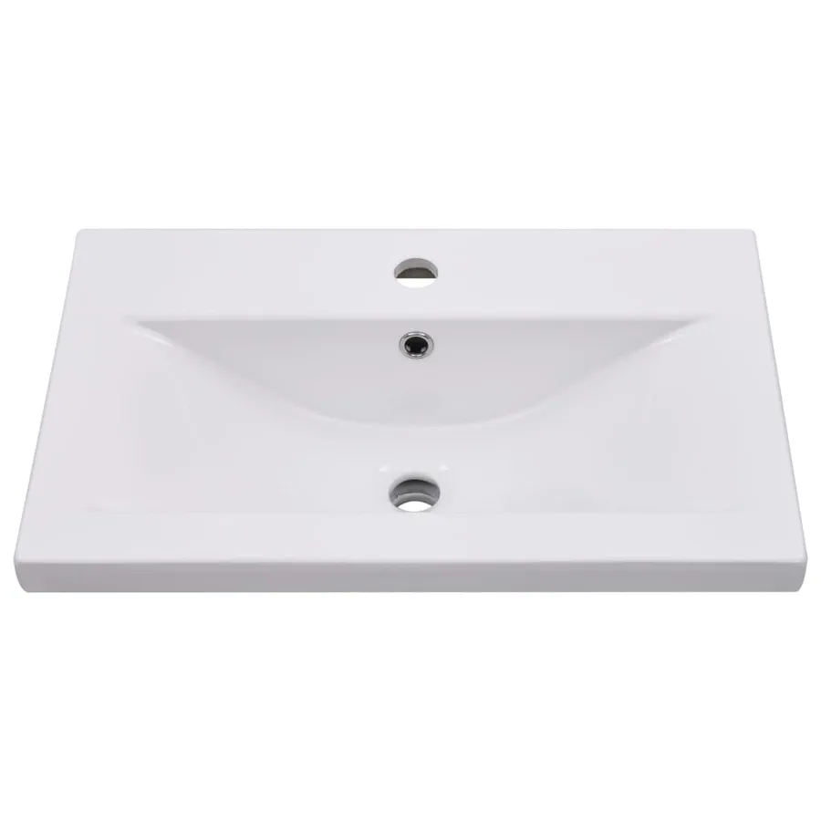 Ensemble de meubles de salle de bain Noir Aggloméré - 13