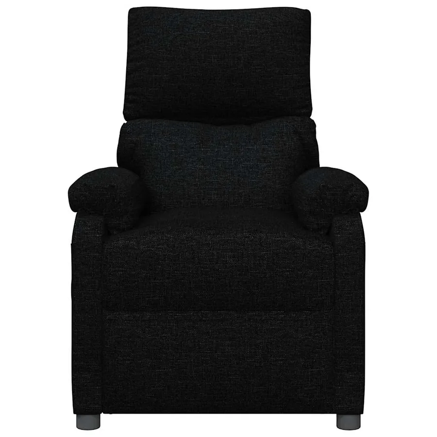 Fauteuil inclinable Noir Tissu - 3