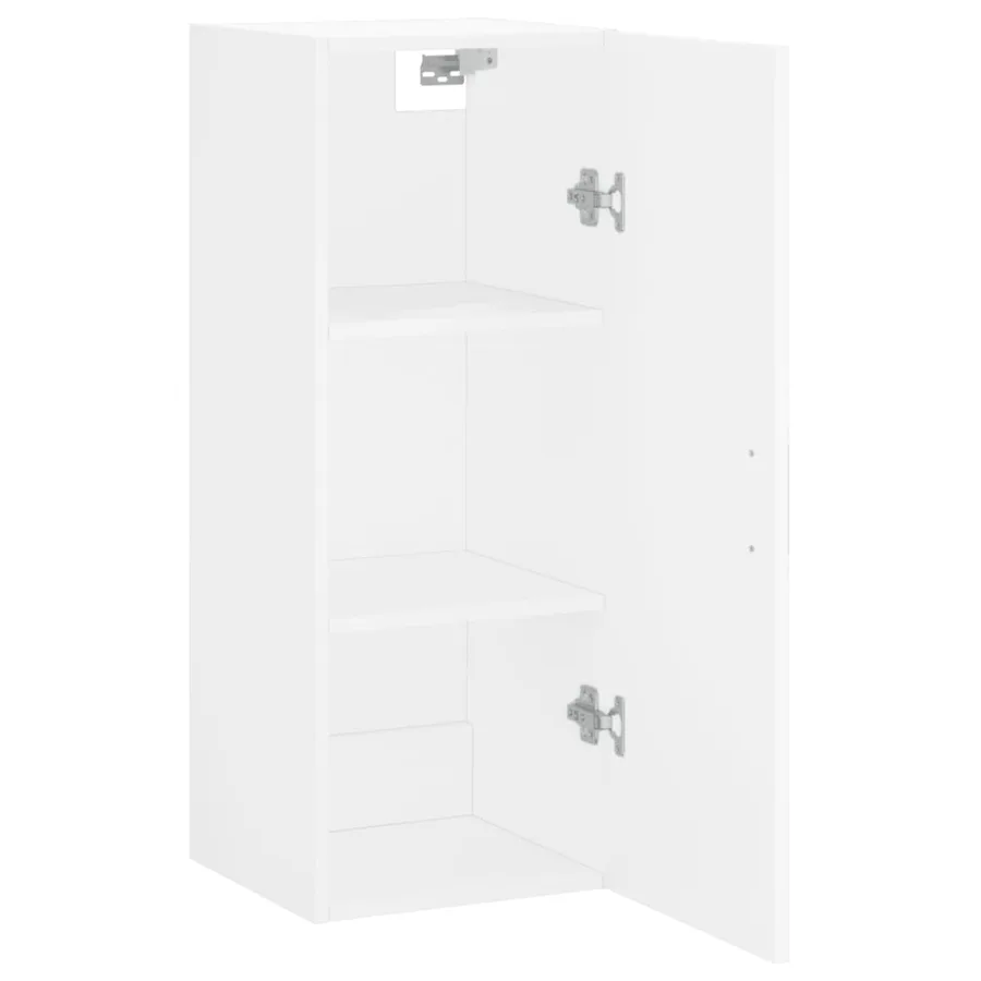 Armoire murale blanc 34,5x34x90 cm - 6