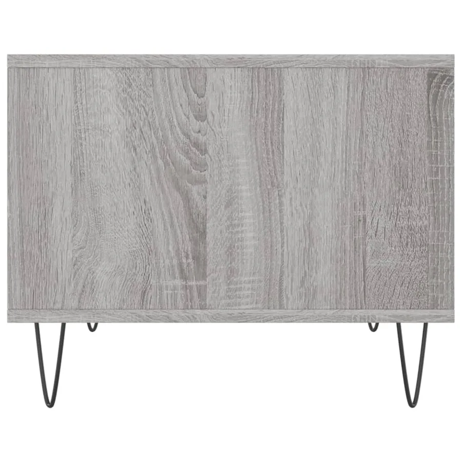 Table basse sonoma gris 60x50x40 cm bois d'ingénierie - 5