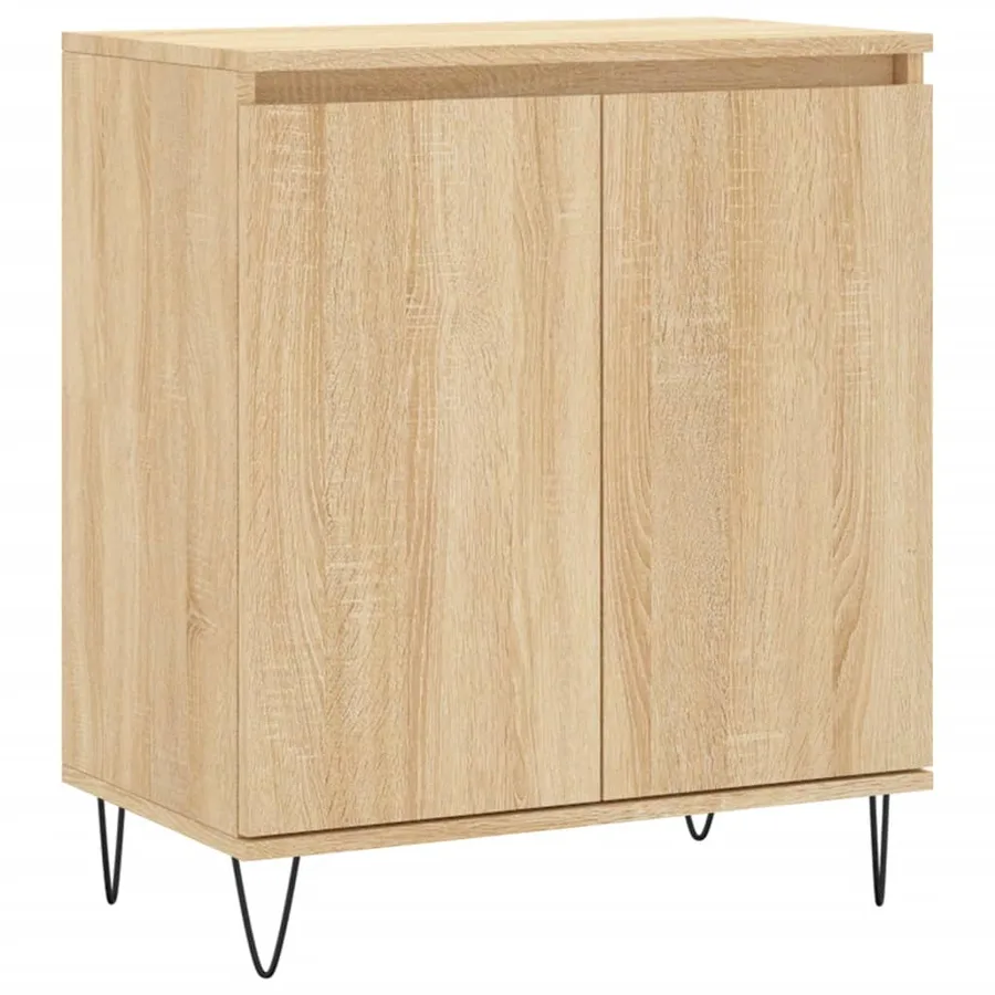Buffet Chêne sonoma 60x35x70 cm Bois d'ingénierie - 2
