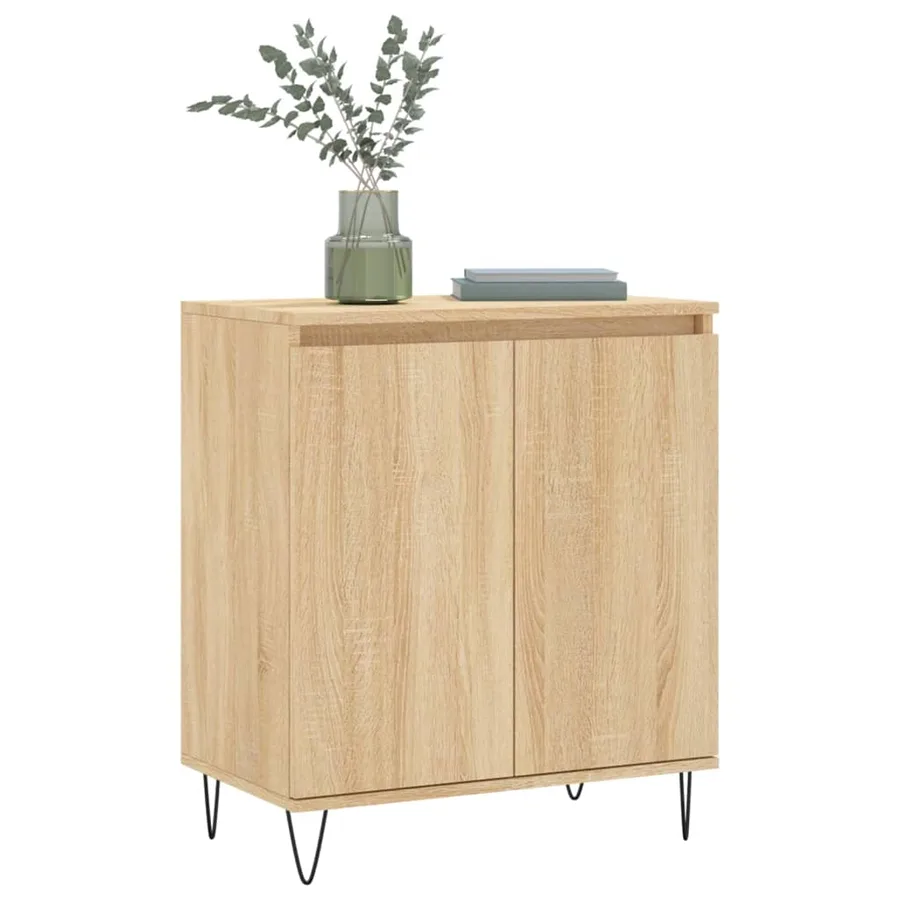 Buffet Chêne sonoma 60x35x70 cm Bois d'ingénierie - 3