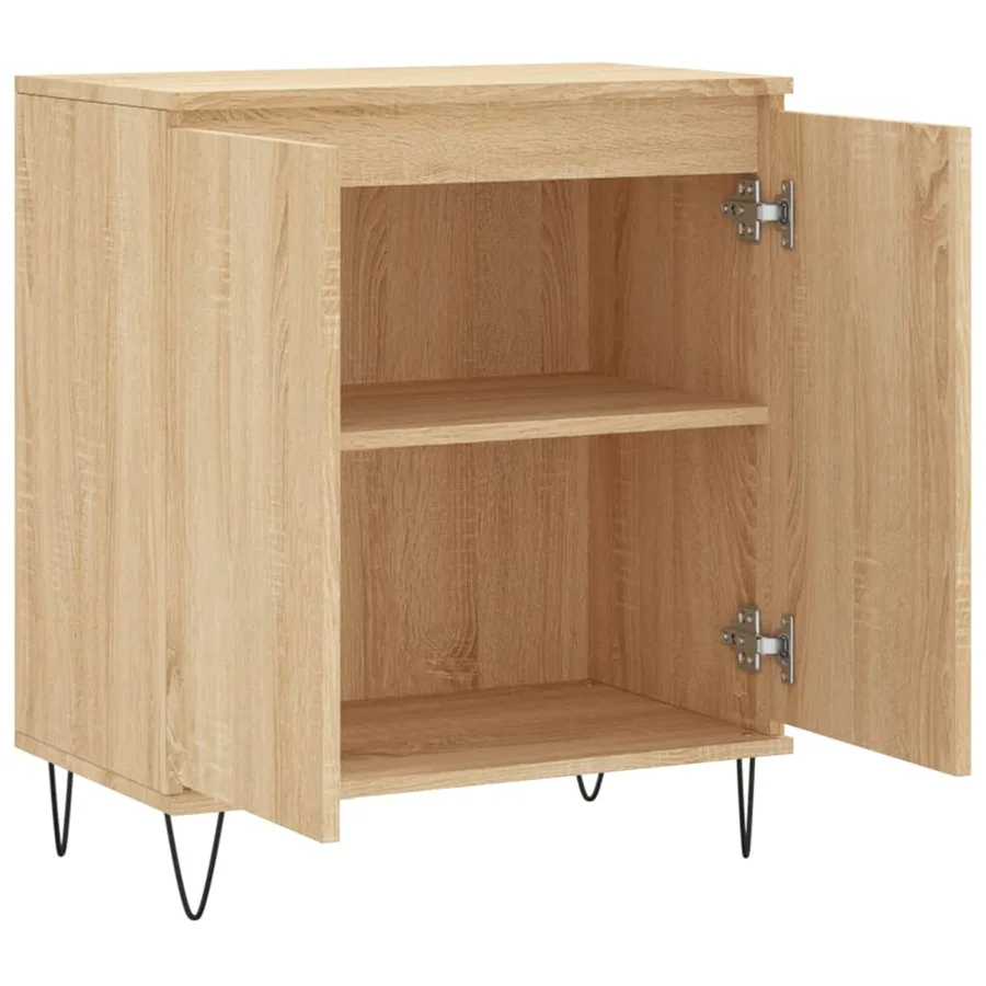Buffet Chêne sonoma 60x35x70 cm Bois d'ingénierie - 6