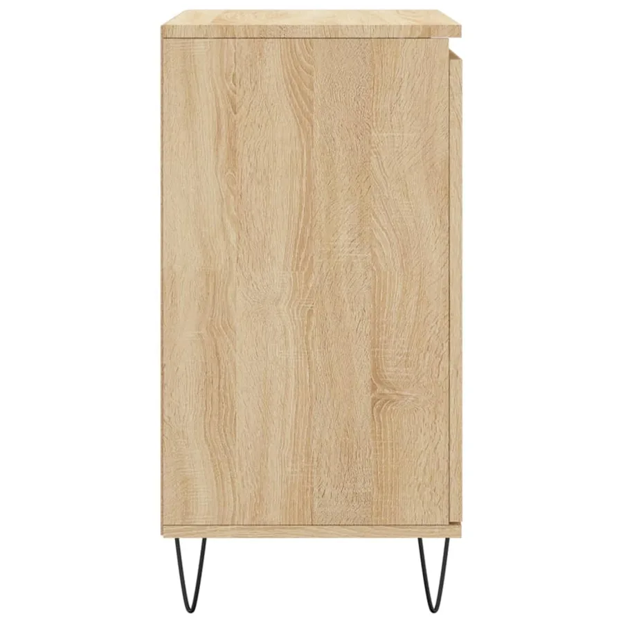 Buffet Chêne sonoma 60x35x70 cm Bois d'ingénierie - 7