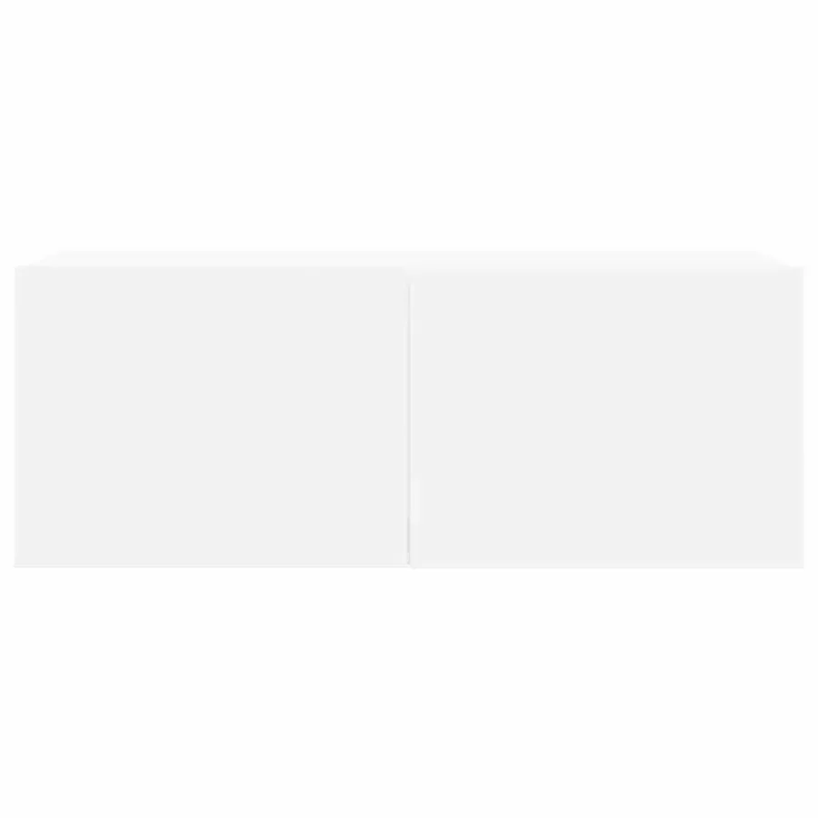 Ensemble de meuble TV 6 pcs Blanc Bois d'ingénierie - 9