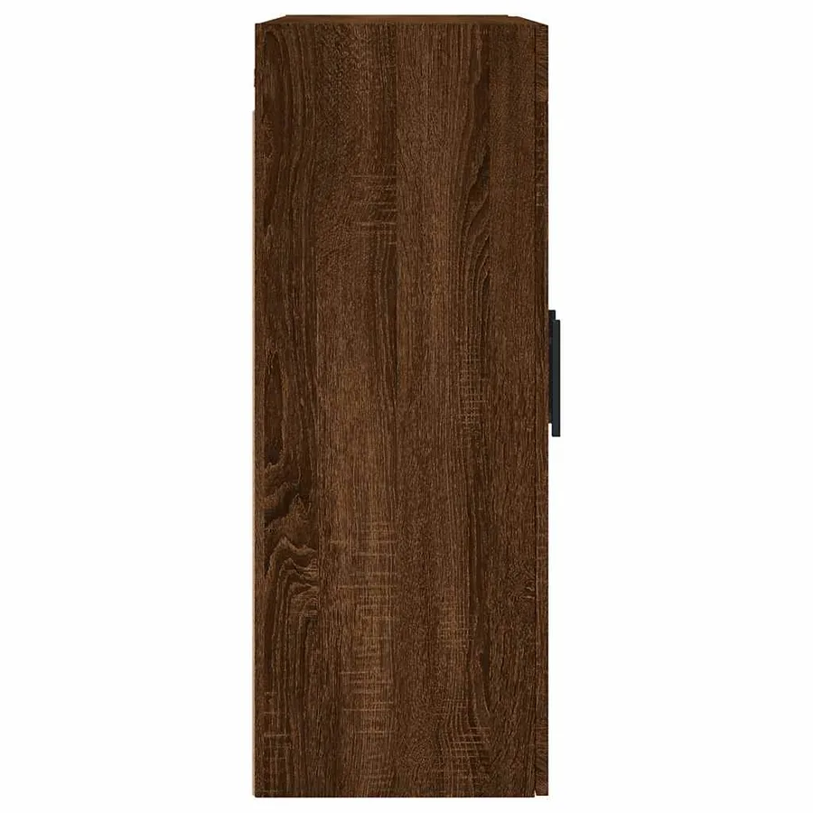 Armoire murale chêne marron 69,5x34x90 cm - 8