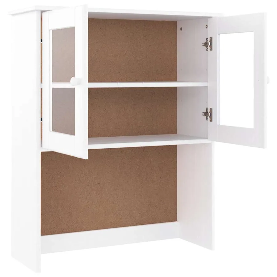Dessus de commode ALTA blanc 77x30x92 cm bois massif de pin - 5
