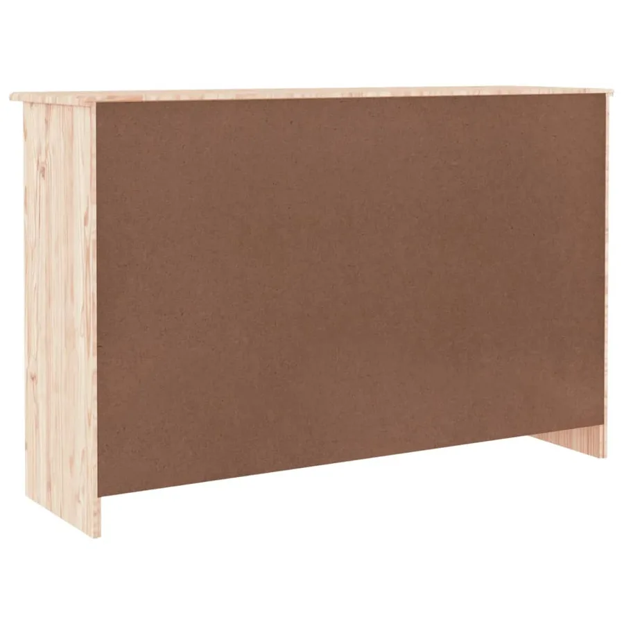 Commode ALTA 112x35x73 cm bois massif de pin - 6