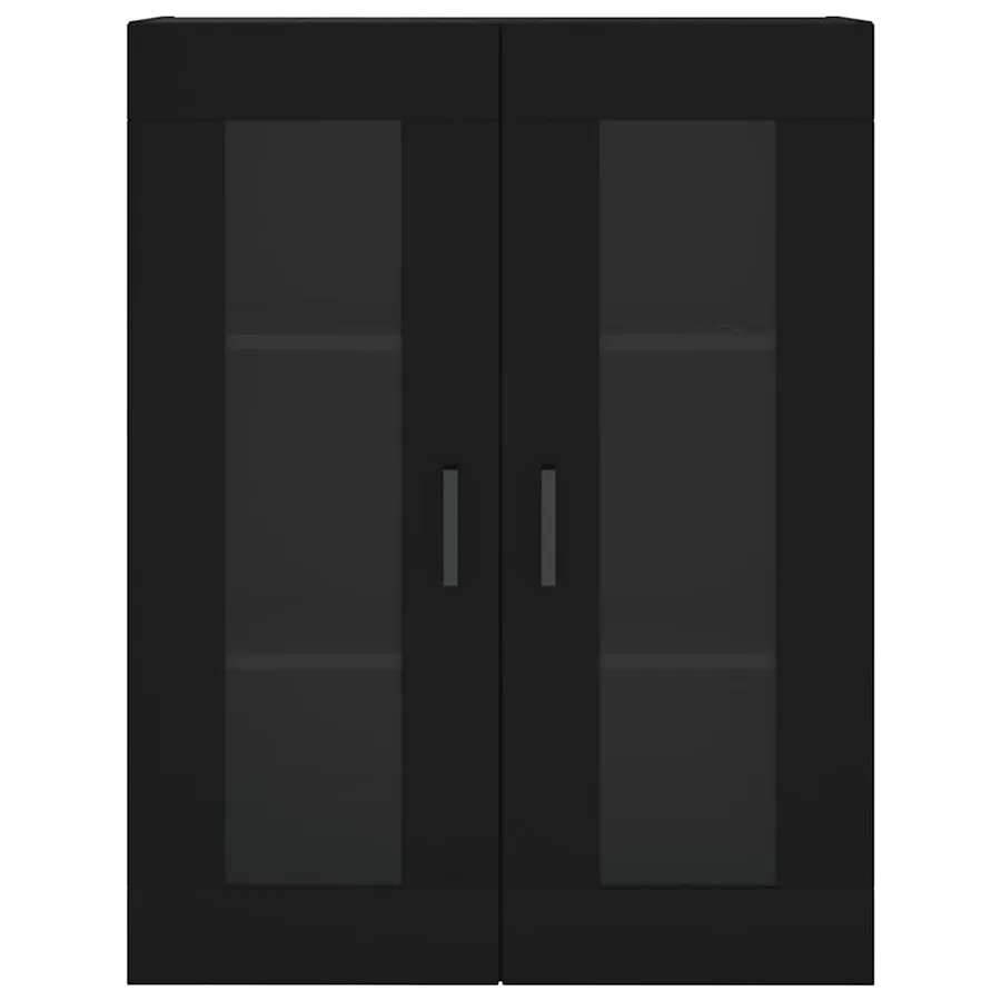 Armoire murale noir 69,5x34x90 cm - 7