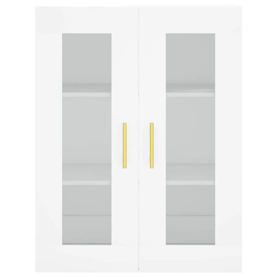 Armoire murale blanc 69,5x34x90 cm - 7