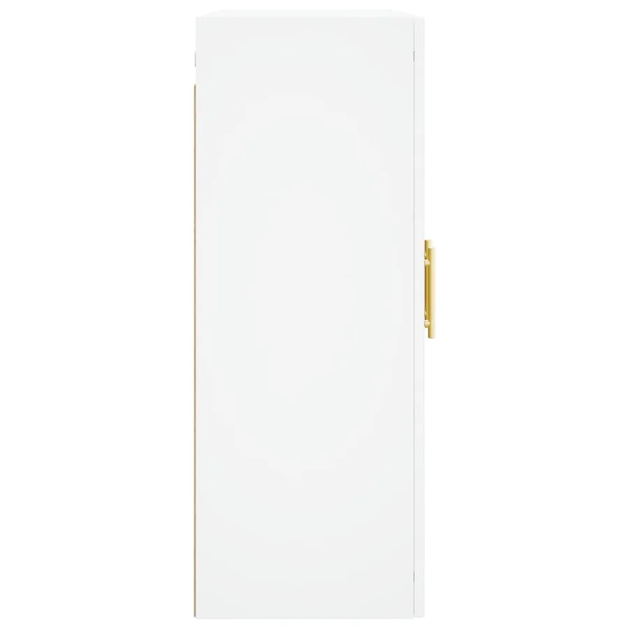 Armoire murale blanc 69,5x34x90 cm - 8