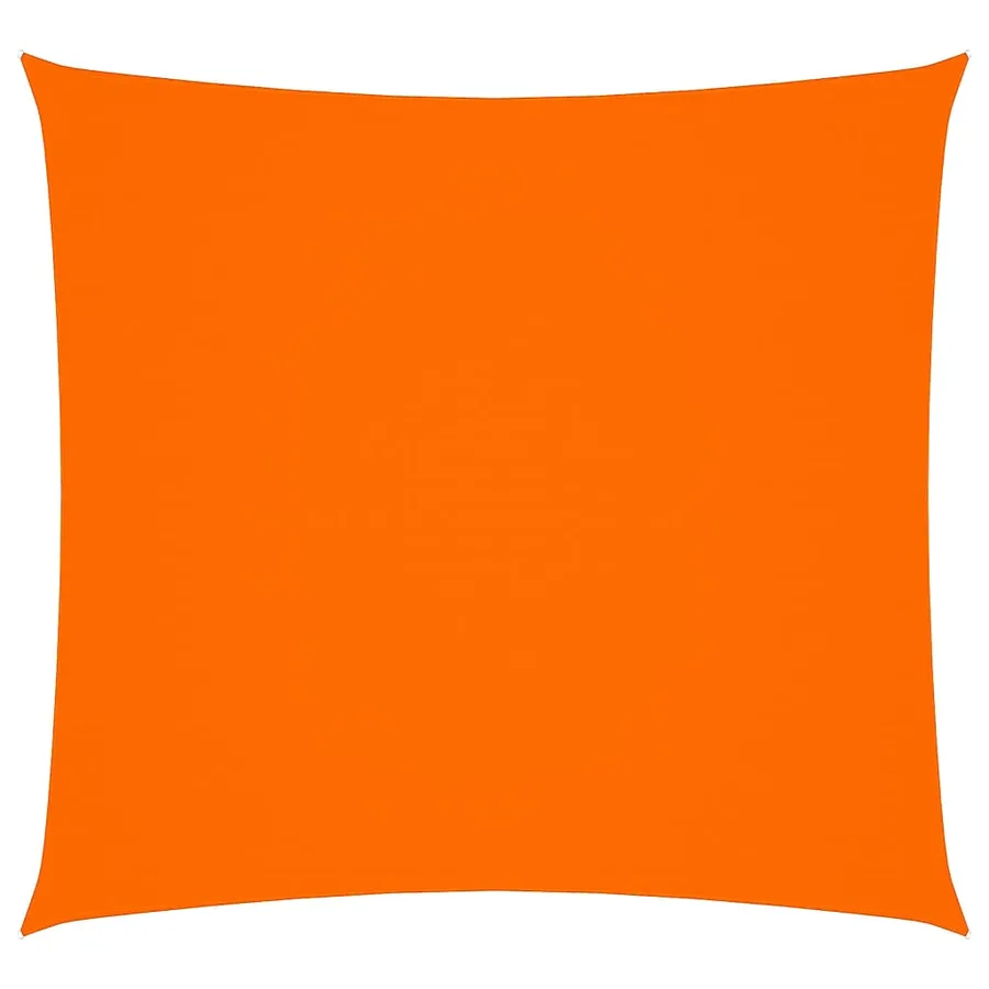 Voile de parasol tissu oxford carré 7x7 m orange - 2