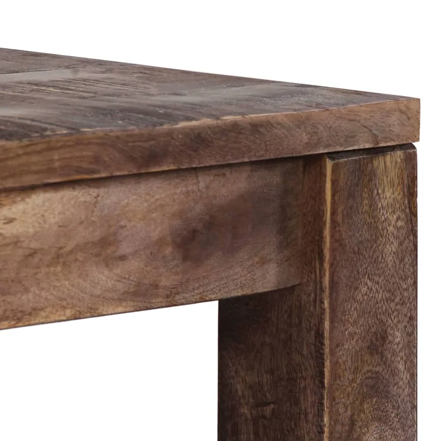Table basse 50x50x35 cm Bois de manguier massif - 5
