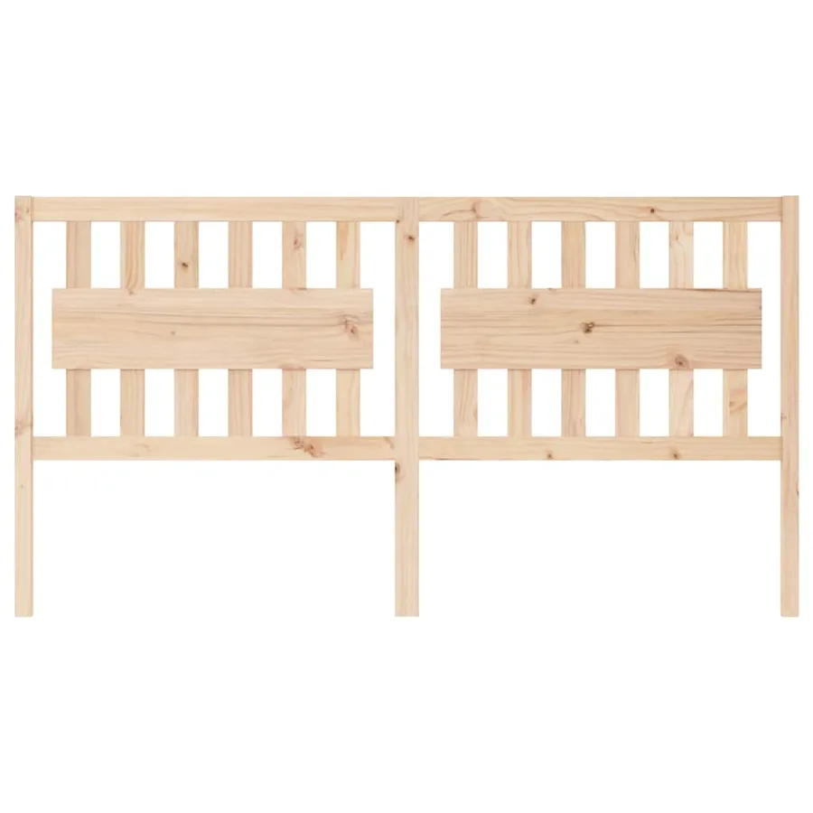 Tête de lit 185,5x4x100 cm Bois massif de pin - 3