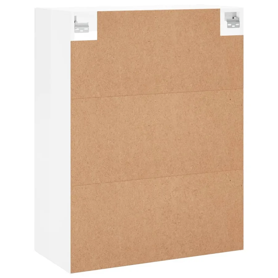 Armoire murale blanc brillant 69,5x34x90 cm - 9