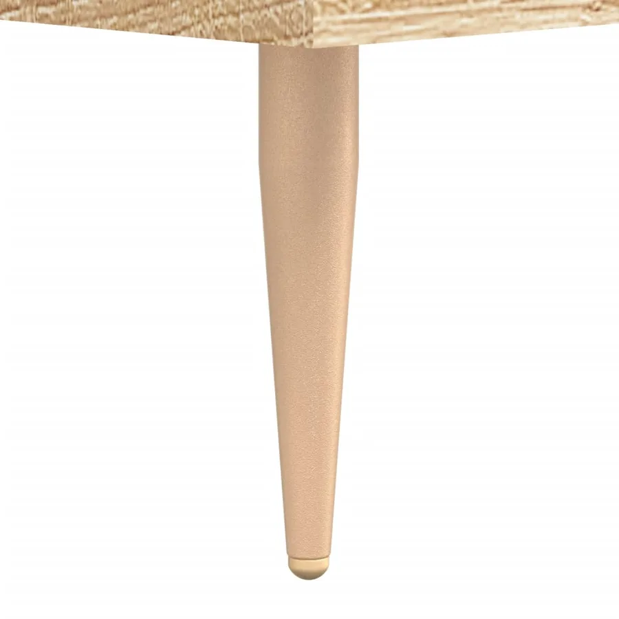 Buffet haut Chêne sonoma 34,5x34x180 cm Bois d'ingénierie - 11