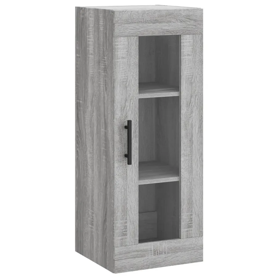Buffet haut Sonoma gris 34,5x34x180 cm Bois d'ingénierie - 7