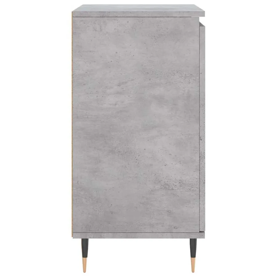Buffet Gris béton 60x35x70 cm Bois d'ingénierie - 7