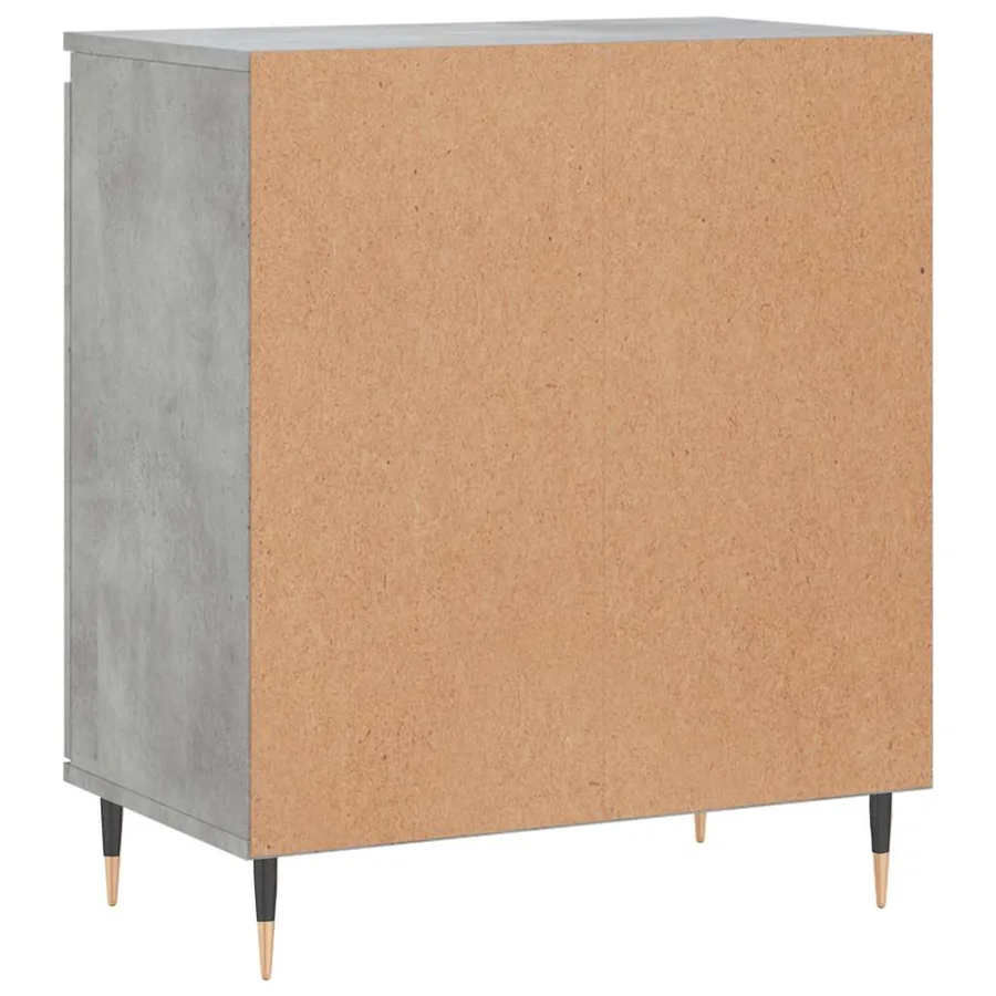 Buffet Gris béton 60x35x70 cm Bois d'ingénierie - 8