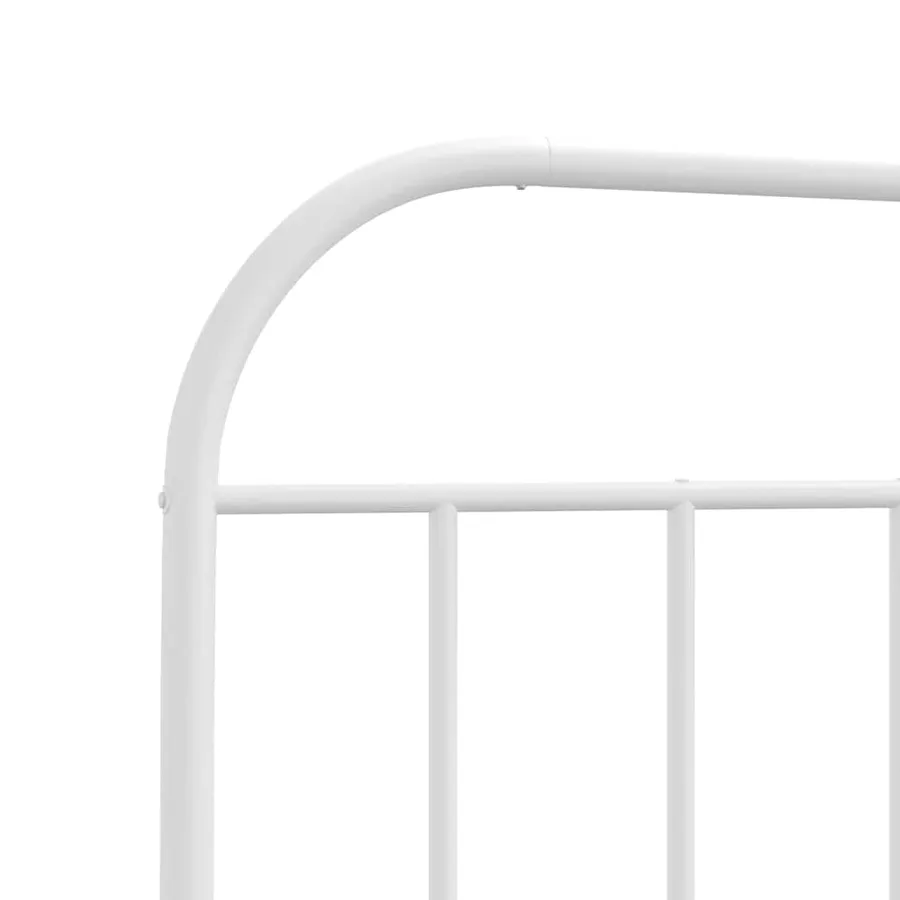 Tête de lit de remplacement métal blanc 100 cm - 6