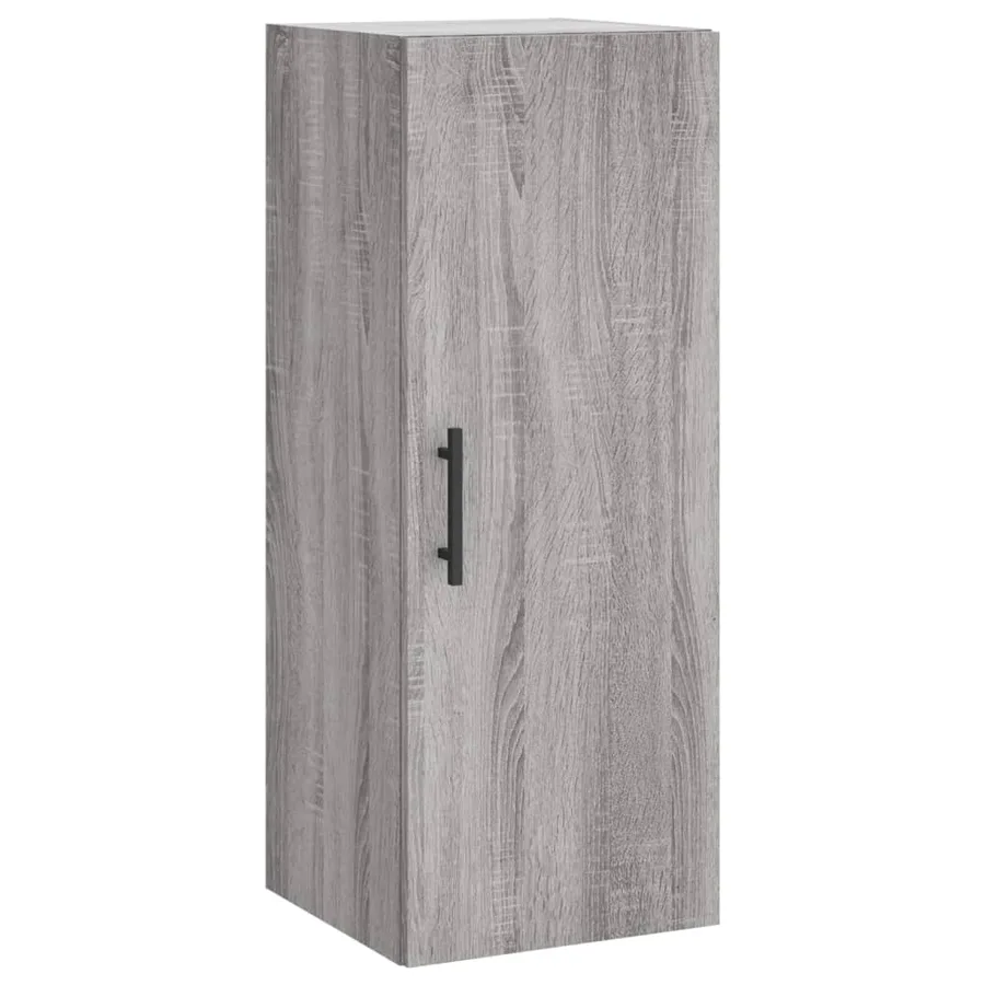 Armoire murale sonoma gris 34,5x34x90 cm - 2