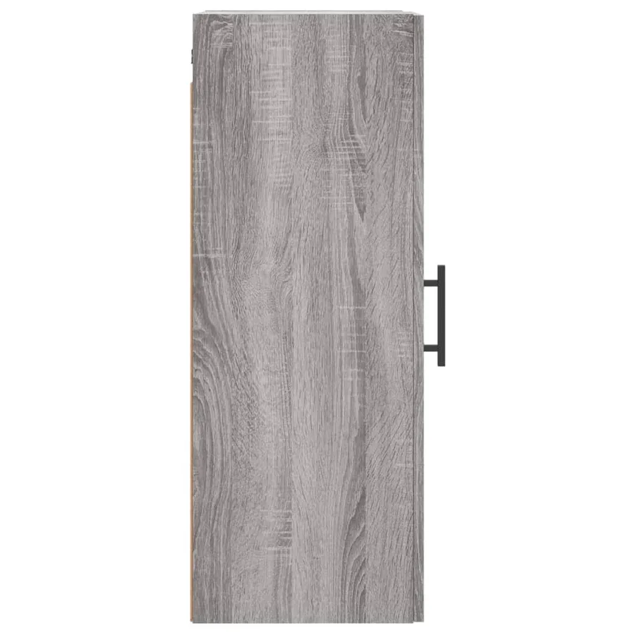 Armoire murale sonoma gris 34,5x34x90 cm - 8