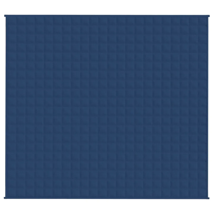 Couverture lestée Bleu 200x220 cm 9 kg Tissu - 3