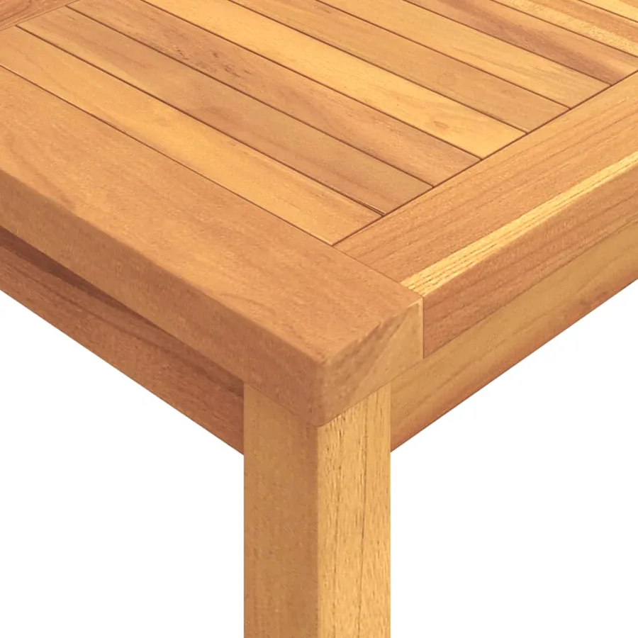 Ensemble à manger de jardin 5pcs Bois de teck massif - 10