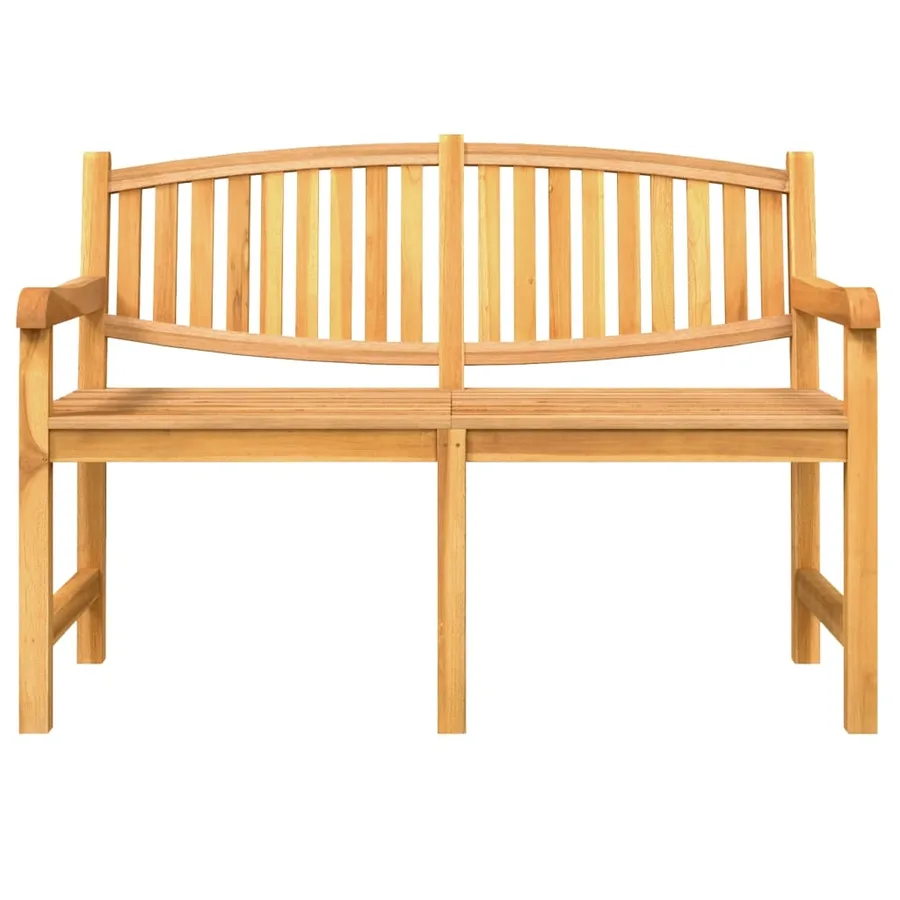 Ensemble à manger de jardin 5pcs Bois de teck massif - 8