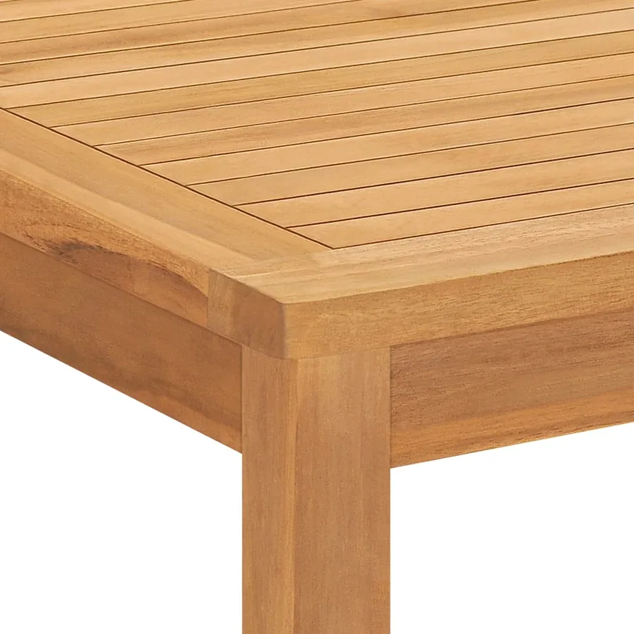 Ensemble à manger de jardin 7 pcs Bois de teck solide - 10