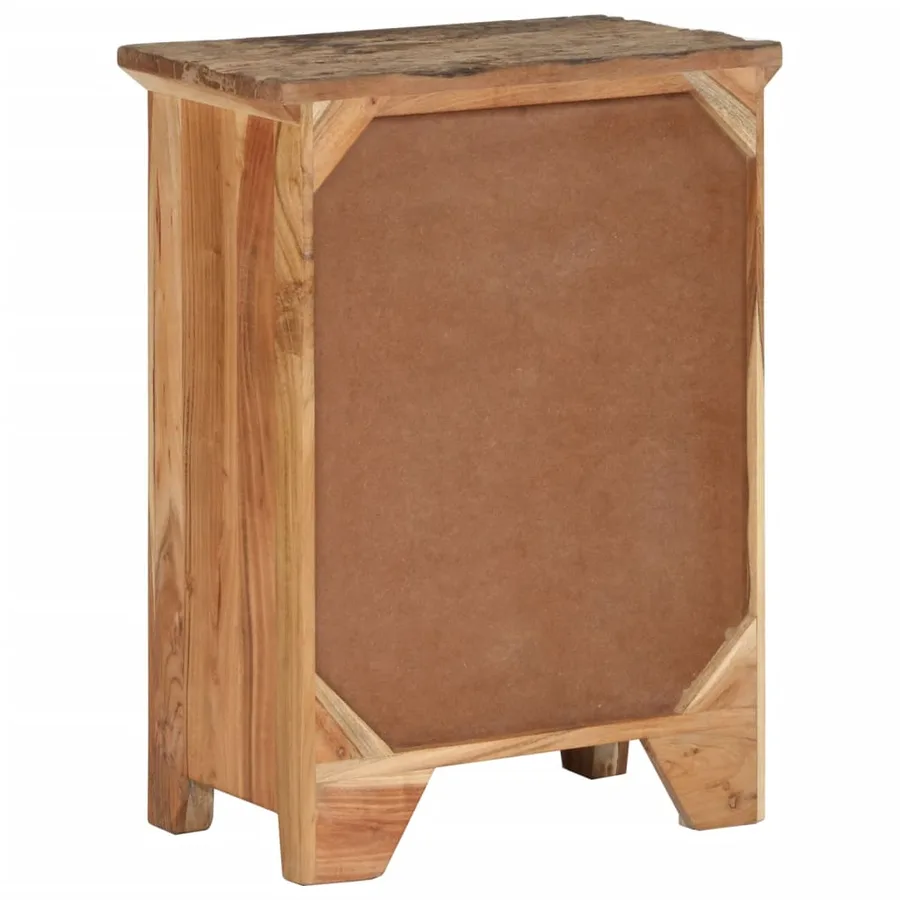 Armoire latérale 55x33x75 cm bois massif d'acacia - 6