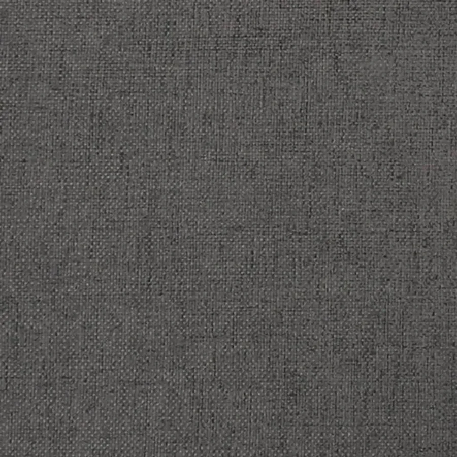 Chaise de relaxation avec tabouret Gris foncé Tissu similicuir - 11