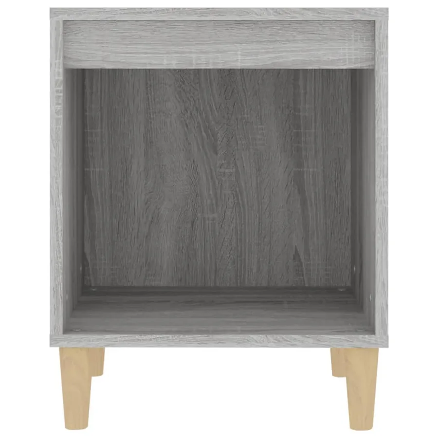 Table de chevet Sonoma gris 40x35x50 cm - 5