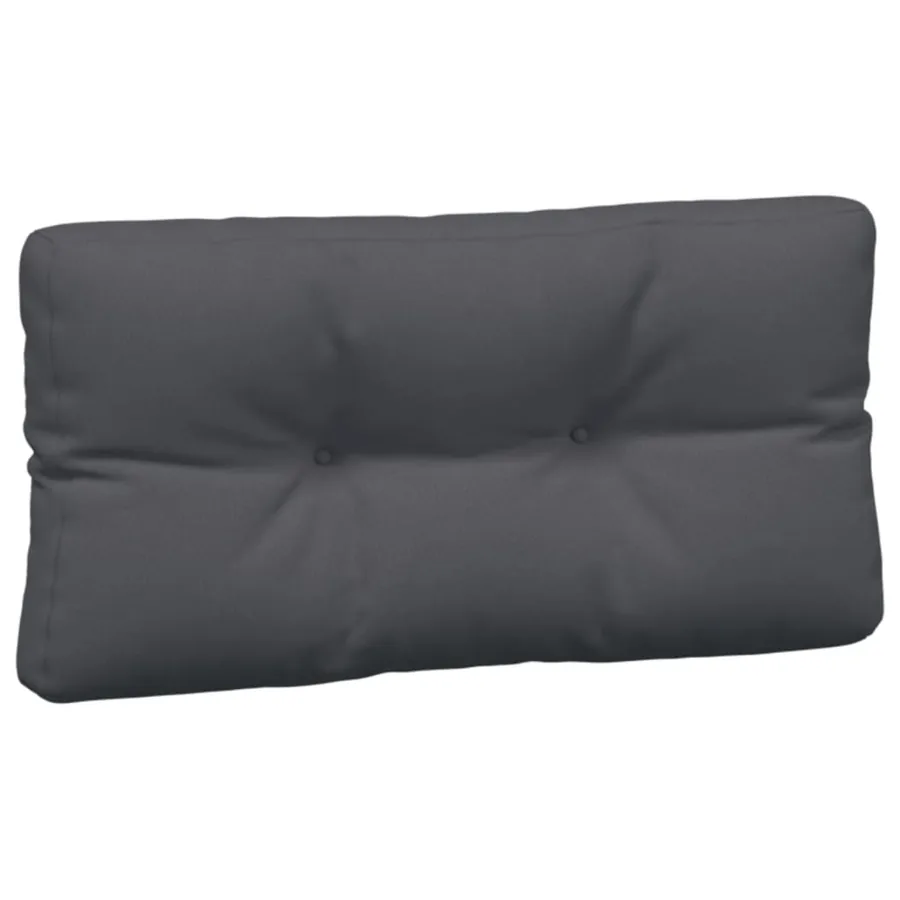 Coussins de palette 5 pcs anthracite tissu - 5