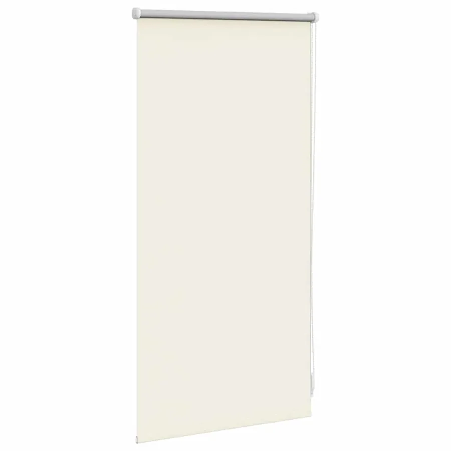 Store enrouleur occultant 44,4 x 100 cm, largeur du tissu 40 cm, blanc cassé - 3