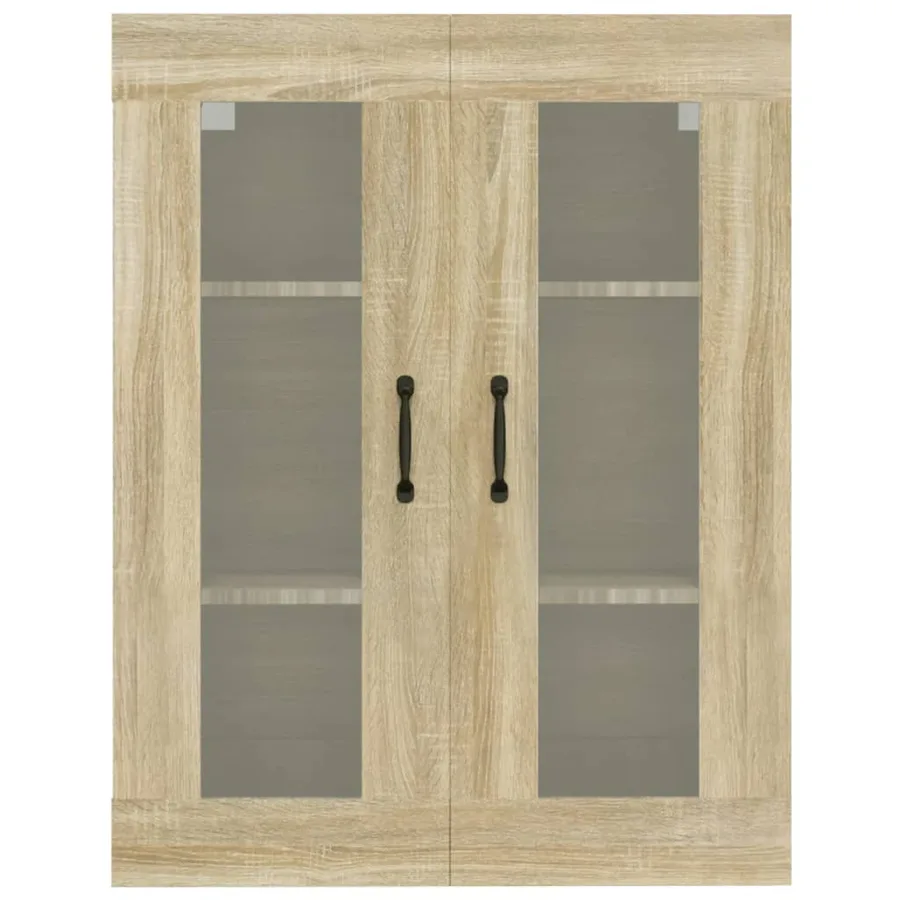 Armoire murale suspendue Chêne sonoma 69,5x34x90 cm - 3