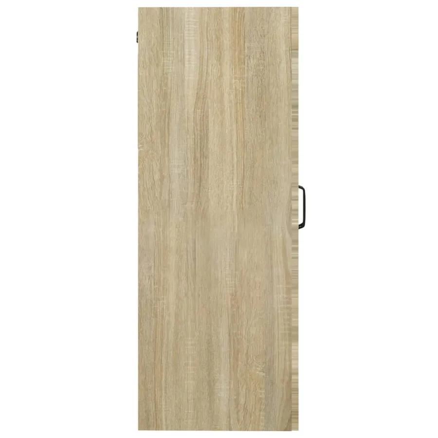 Armoire murale suspendue Chêne sonoma 69,5x34x90 cm - 4