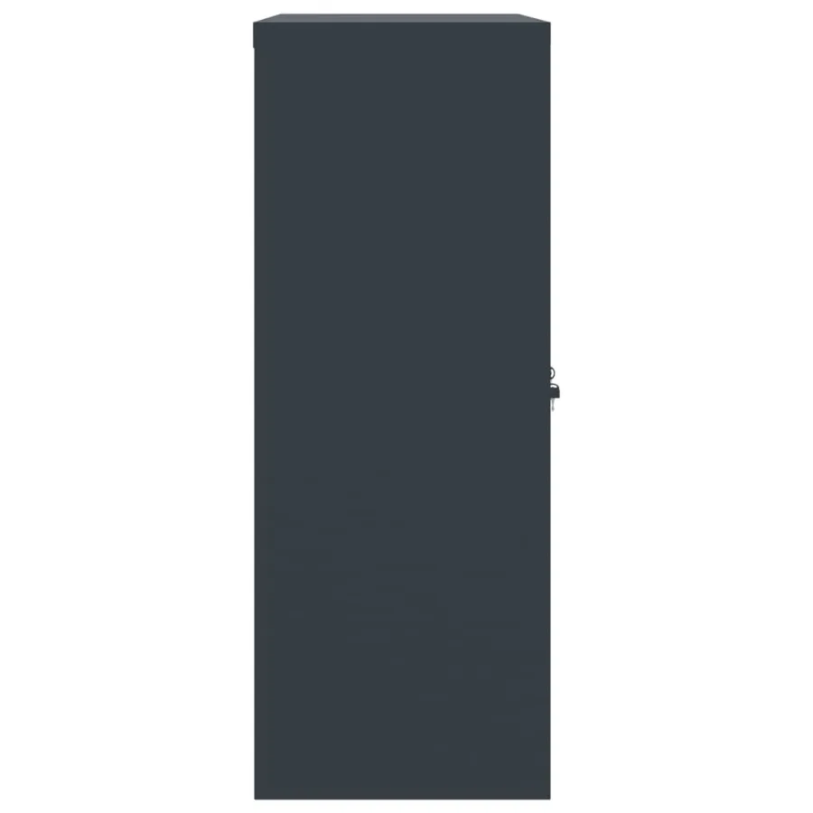 Classeur anthracite 90x40x105 cm acier - 5