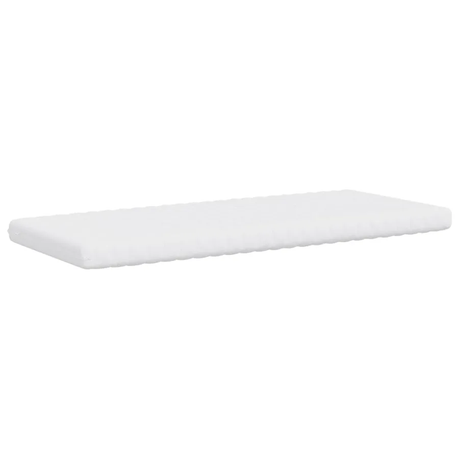 Matelas en mousse blanc 90x200 cm 7 zones dureté 20 ILD - 3