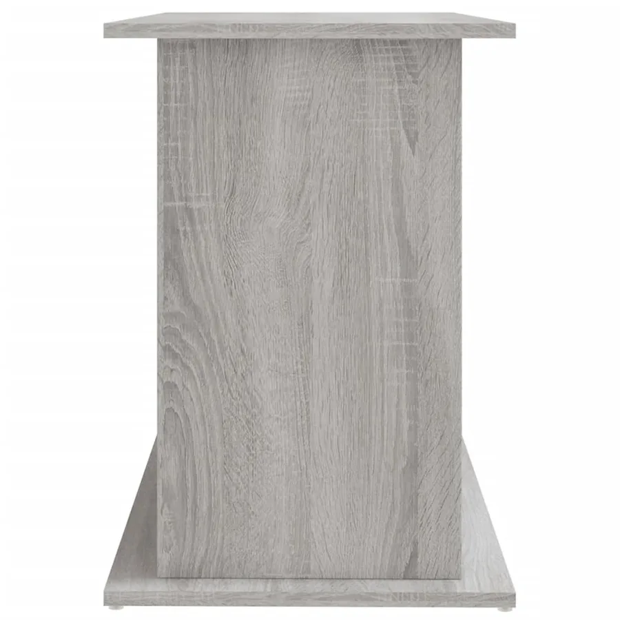 Support pour aquarium sonoma gris 101x41x58cm bois d'ingénierie - 7