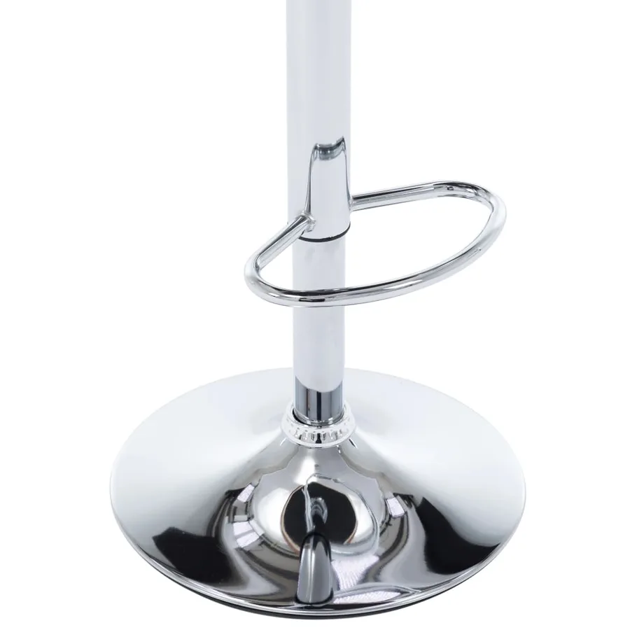 Tabourets de bar lot de 2 gris foncé tissu et bois courbé - 9