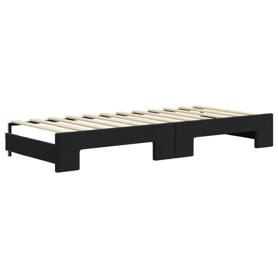 Lit de jour avec gigogne sans matelas 80x200 cm - 8