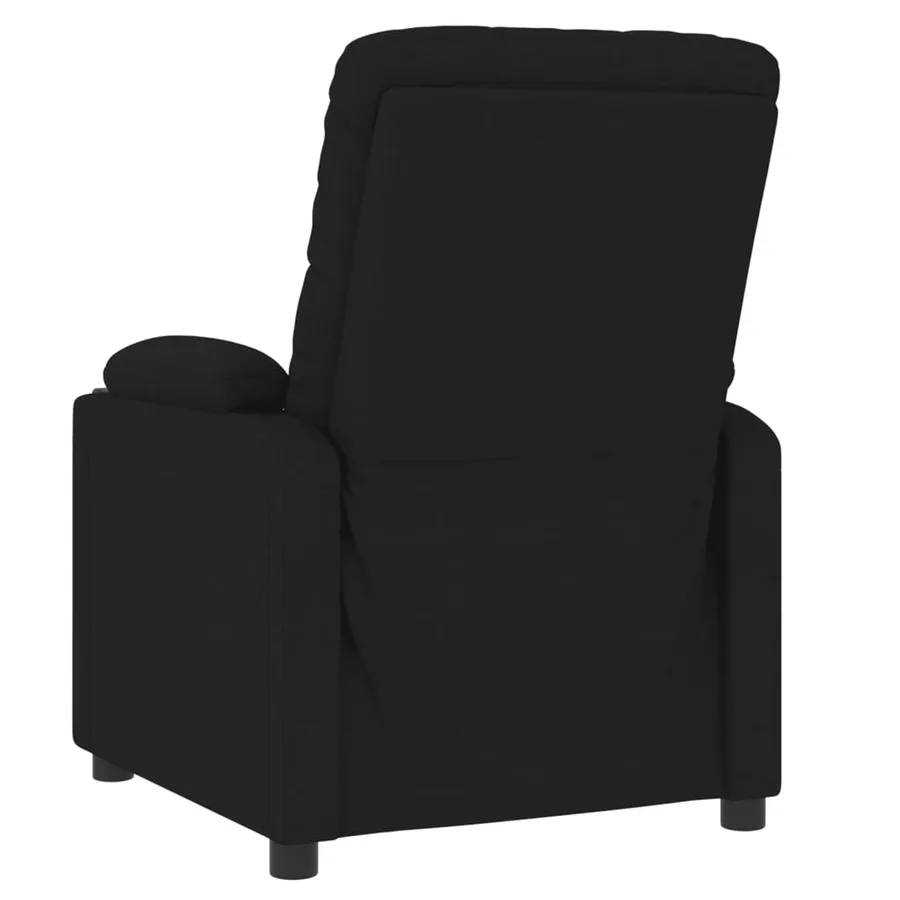 Fauteuil inclinable électrique Noir Tissu - 6