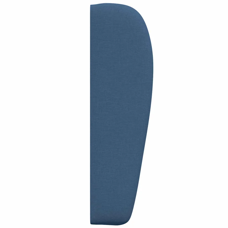 Oreille de tête de lit Bleu 80 x 23 x 6 cm tissu - 7