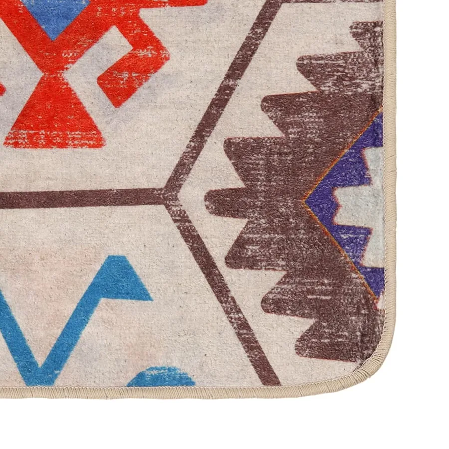 Tapis lavable multicolore 80x300 cm - 3