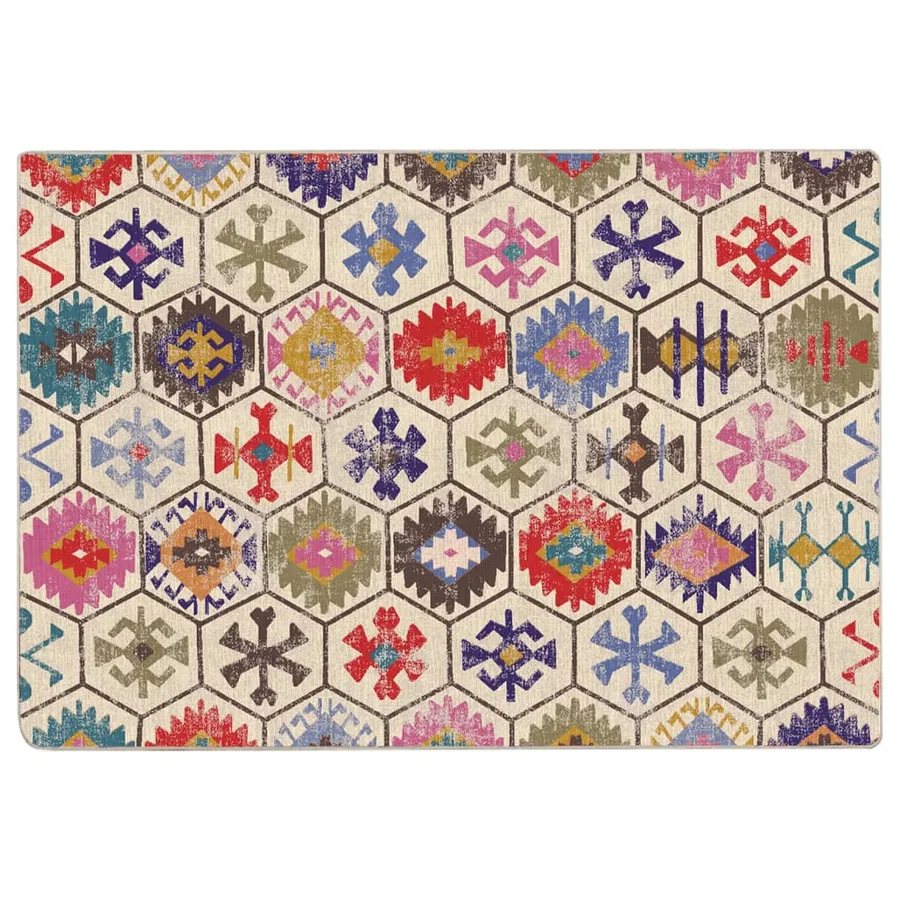 Tapis lavable multicolore 160x230 cm - 2